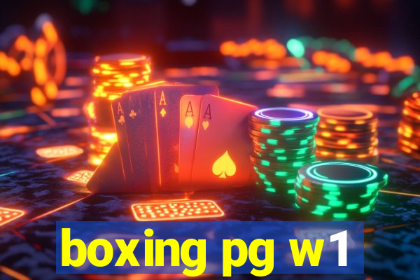 boxing pg w1